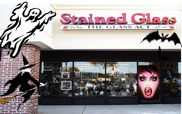 Glass Act Stained Glass Studio storefront in Virginia Beach